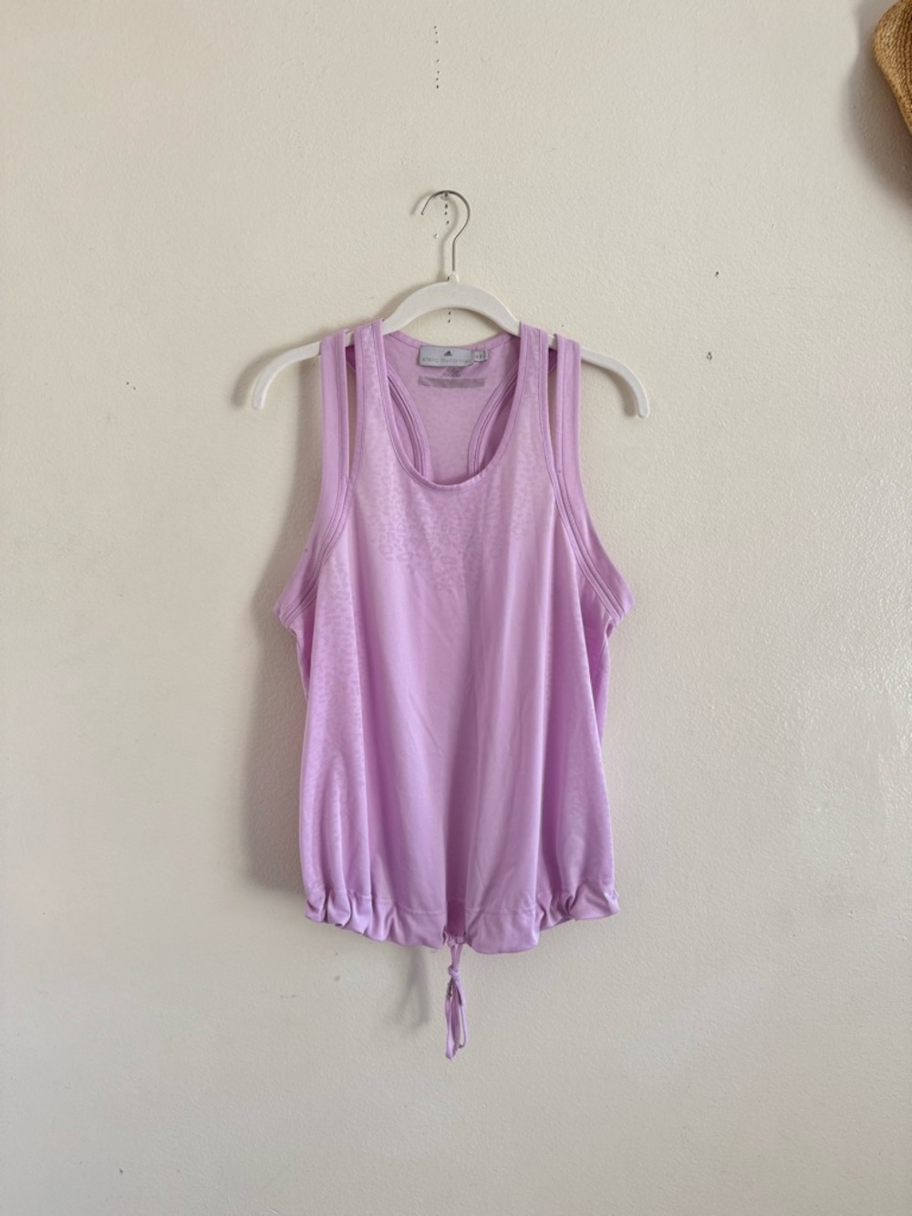 Adidas x Stella McCartney Purple Drawcord Waist Tank Top M